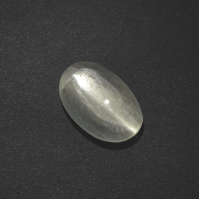1.89 ct Brown Sillimanite Cat's Eye Stone, Natural Sillimanite Cat's Eye in Oval Cabochon Shape for Sale