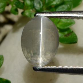 1.5ct Oval Cabochon Smoke Sillimanite Cat's Eye Gem for sale 1.5ct Oval Cabochon Smoke Sillimanite Cat's Eye Gem (ID: 474014)