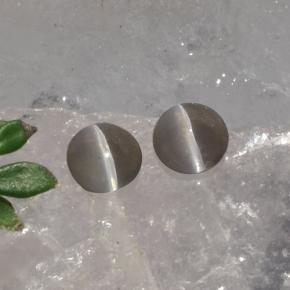 1.15 ctw Gray Sillimanite Cat's Eye Gemstones, Sillimanite Cat's Eye Gems in Oval Cabochon Shape for Sale.