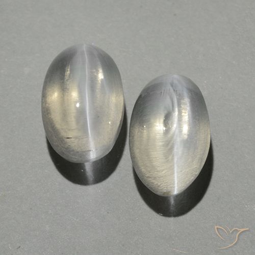 1.8 ct Oval Sillimanite Cat's Eye, 7.1 x 4.4 mm From Madagascar, Photo A