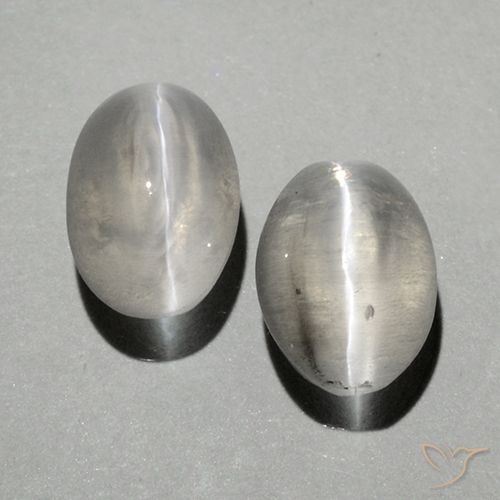 2.03 ct Oval Sillimanite Cat's Eye, 7 x 5 mm From Madagascar, Photo A