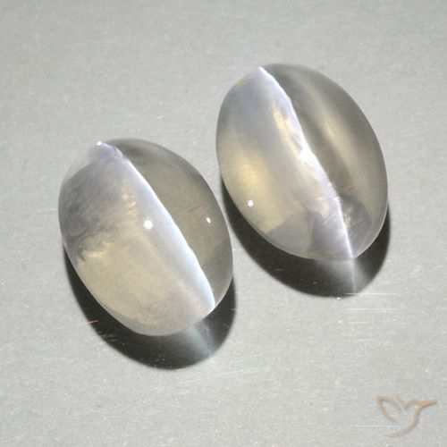 2.44 ct Oval Sillimanite Cat's Eye, 7.5 x 5.3 mm From Madagascar, Photo A