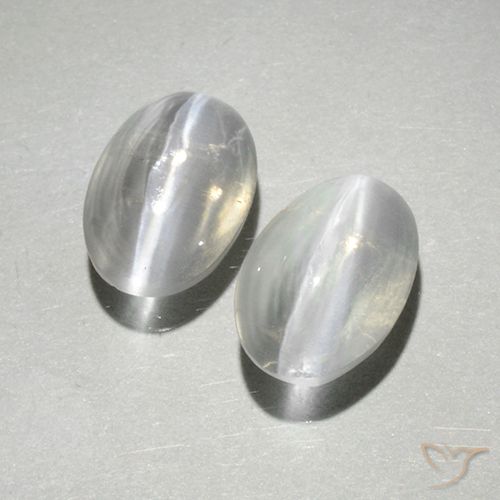 2 ct Oval Sillimanite Cat's Eye, 7.3 x 5 mm From Madagascar, Photo A