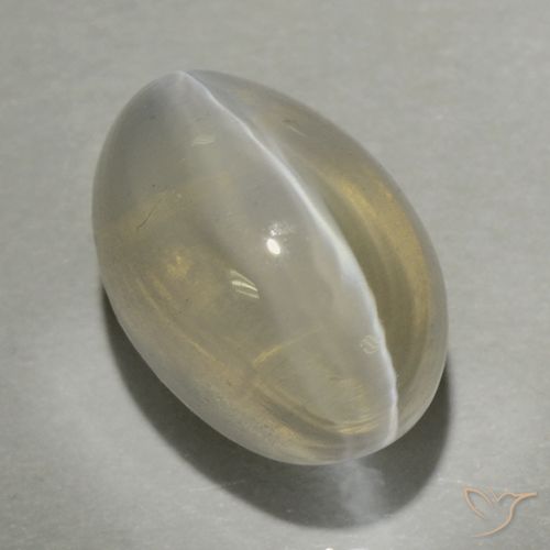 1.47 ct Oval Sillimanite Cat's Eye, 7.4 x 5.1 mm From Madagascar, Photo A
