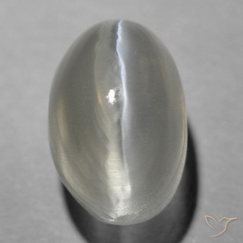 1.7 ct Oval Sillimanite Cat's Eye, 7.5 x 4.7 mm From Madagascar, Photo A