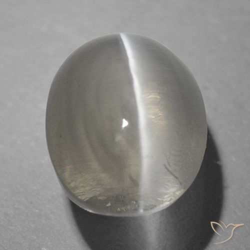 1.26 ct Oval Sillimanite Cat's Eye, 7.2 x 5.4 mm From Madagascar, Photo A
