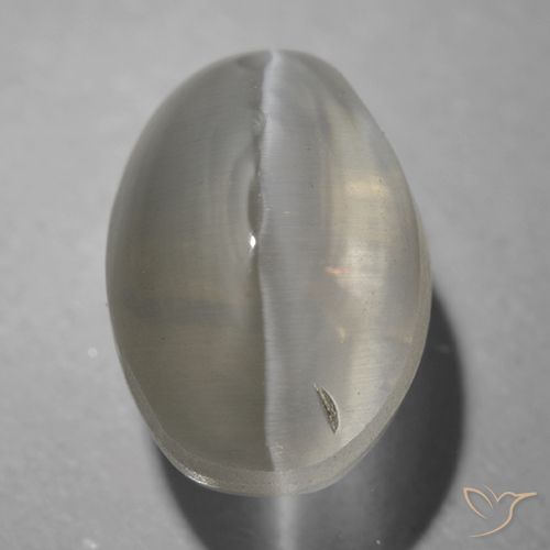 1.63 ct Oval Sillimanite Cat's Eye, 7.4 x 5.2 mm From Madagascar, Photo A