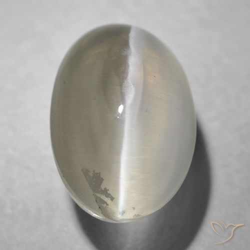 1.41 ct Oval Sillimanite Cat's Eye, 7.6 x 5.1 mm From Madagascar, Photo A