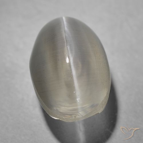 1.43 ct Oval Sillimanite Cat's Eye, 7.5 x 5.1 mm From Madagascar, Photo A