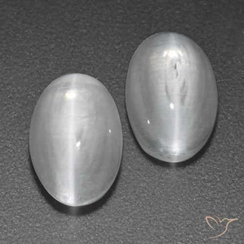 2.41 ct Oval Sillimanite Cat's Eye, 7.4 x 4.9 mm From Madagascar, Photo A
