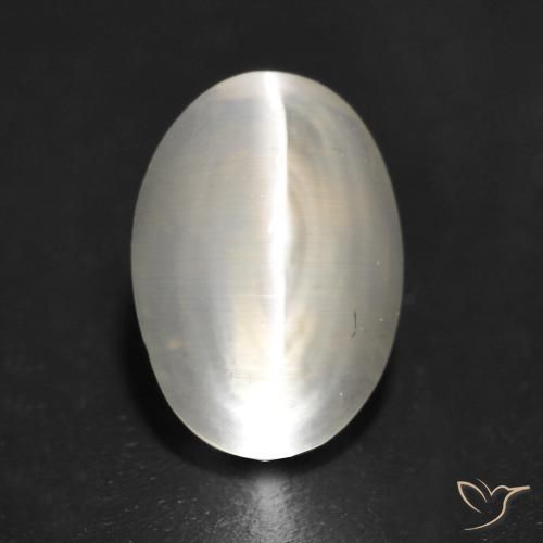 1.29 ct Oval Sillimanite Cat's Eye, 7.3 x 5.2 mm From Madagascar, Photo A