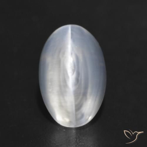 1.34 ct Oval Sillimanite Cat's Eye, 7.4 x 4.9 mm From Madagascar, Photo A