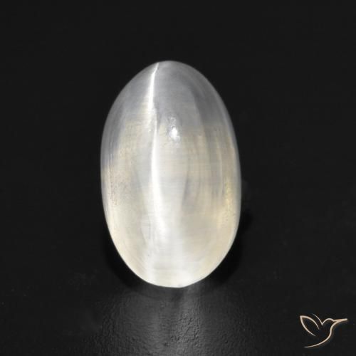 1.45 ct Oval Sillimanite Cat's Eye, 7.8 x 4.5 mm From Madagascar, Photo A