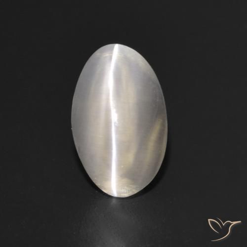 1.1 ct Oval Sillimanite Cat's Eye, 7.9 x 4.9 mm From Madagascar, Photo A