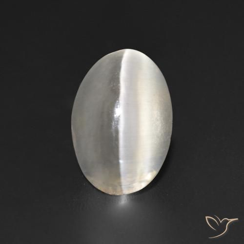 1.23 ct Oval Sillimanite Cat's Eye, 7.6 x 5.3 mm From Madagascar, Photo A