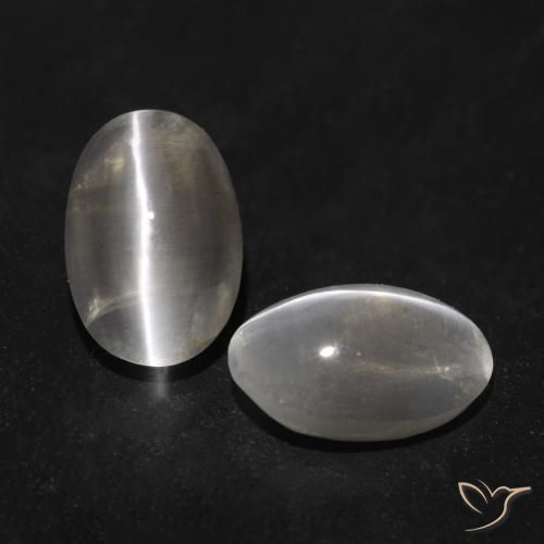 1.94 ct Oval Sillimanite Cat's Eye, 7.4 x 5.1 mm From Madagascar, Photo A