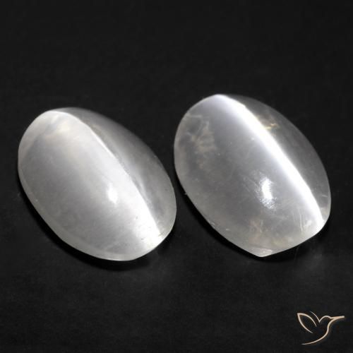 1.67 ct Oval Sillimanite Cat's Eye, 6.8 x 5 mm From Madagascar, Photo A