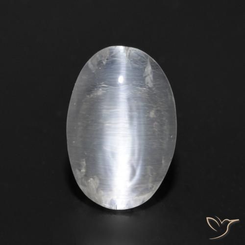 0.92 ct Oval Sillimanite Cat's Eye, 7 x 4.8 mm From Madagascar, Photo A