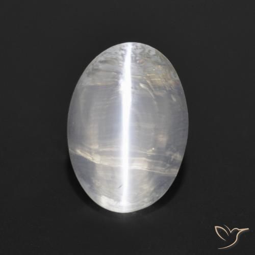 1.28 ct Oval Sillimanite Cat's Eye, 7.5 x 5.2 mm From Madagascar, Photo A