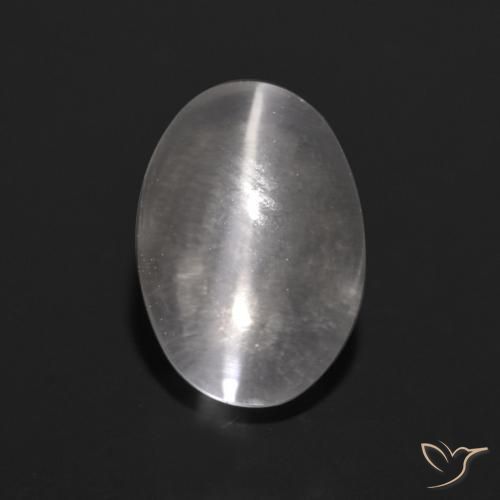 1.39 ct Oval Sillimanite Cat's Eye, 7.7 x 5.4 mm From Madagascar, Photo A