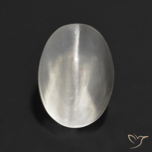 1.6 ct Oval Sillimanite Cat's Eye, 7.2 x 5.3 mm From Madagascar, Photo A