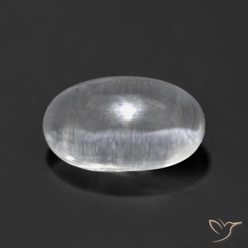 1.24 ct Oval Sillimanite Cat's Eye, 7.2 x 4.2 mm From Madagascar, Photo A