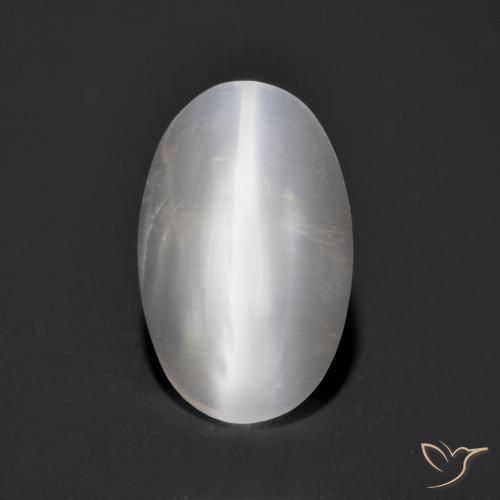 1.34 ct Oval Sillimanite Cat's Eye, 8.6 x 5.5 mm From Madagascar, Photo A