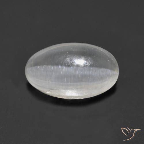 1.46 ct Oval Sillimanite Cat's Eye, 7.7 x 4.4 mm From Madagascar, Photo A