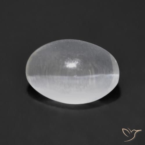 1.25 ct Oval Sillimanite Cat's Eye, 7.6 x 5.2 mm From Madagascar, Photo A