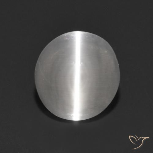 1.22 ct Round Sillimanite Cat's Eye, 6.4 mm From Madagascar, Photo A