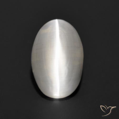 1.14 ct Oval Sillimanite Cat's Eye, 7.4 x 4.9 mm From Madagascar, Photo A
