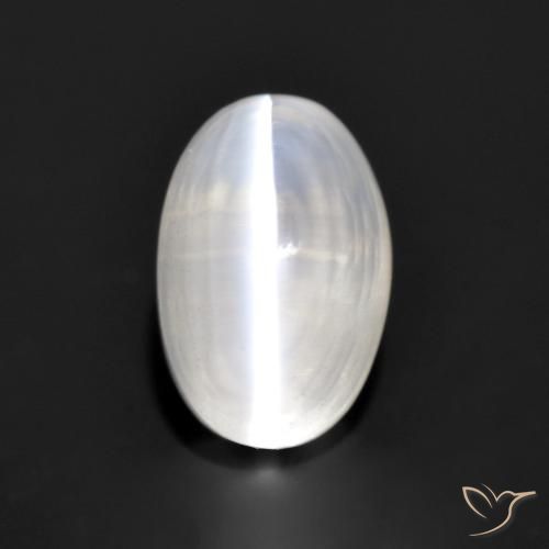 1.38 ct Oval Sillimanite Cat's Eye, 7.1 x 4.8 mm From Madagascar, Photo A