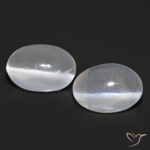 2.06 ct Oval Sillimanite Cat's Eye, 7.3 x 5 mm From Madagascar, Photo A