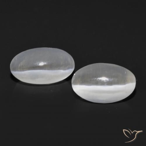 1.36 ct Oval Sillimanite Cat's Eye, 6.7 x 3.7 mm From Madagascar, Photo A