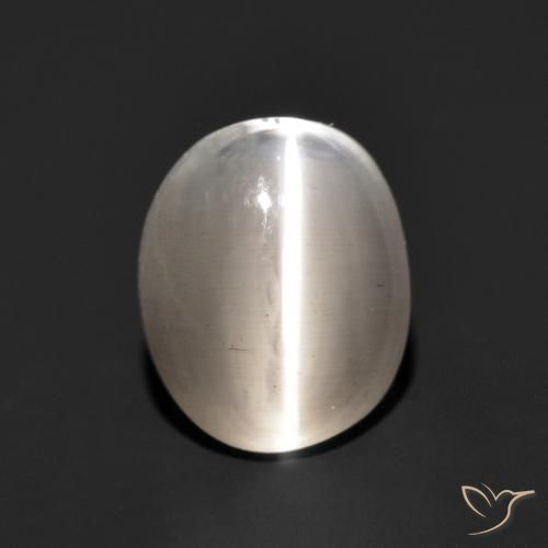 1.49 ct Oval Sillimanite Cat's Eye, 6.9 x 5.7 mm From Madagascar, Photo A