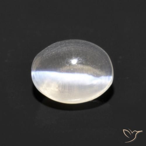 1.33 ct Oval Sillimanite Cat's Eye, 6.7 x 5.2 mm From Madagascar, Photo A