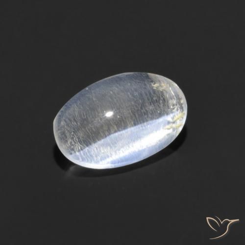 0.80ct Natural Clear Sillimanite Cat's Eye, Oval, Transparent