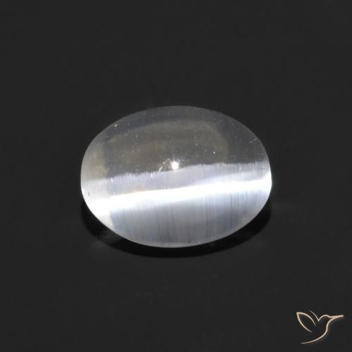 0.82 ct Oval Sillimanite Cat's Eye, 6.5 x 4.9 mm From Madagascar, Photo A