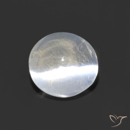 1.29 ct Oval Sillimanite Cat's Eye, 6.5 x 6.2 mm From Madagascar, Photo A