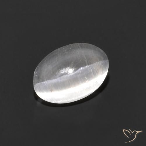 0.84 ct Oval Sillimanite Cat's Eye, 6.1 x 4.2 mm From Madagascar, Photo A