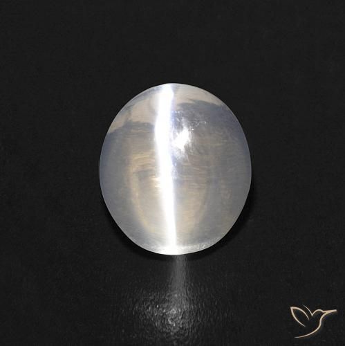 1.08 ct Oval Sillimanite Cat's Eye, 6.1 x 5.5 mm From Madagascar, Photo A