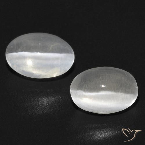 1.4 ct Oval Sillimanite Cat's Eye, 6.3 x 4.1 mm From Madagascar, Photo A