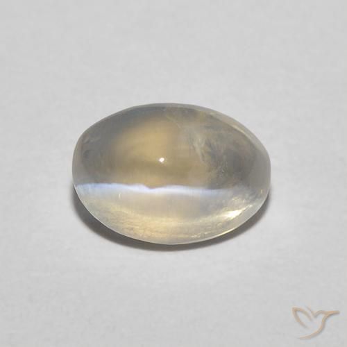 0.85 ct Oval Sillimanite Cat's Eye, 6.4 x 4.6 mm From Madagascar, Photo A
