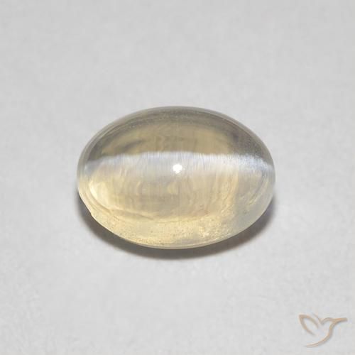 0.86 ct Oval Sillimanite Cat's Eye, 6.1 x 4.4 mm From Madagascar, Photo A