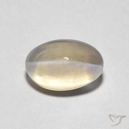 1.44 ct Oval Sillimanite Cat's Eye, 7.6 x 5.1 mm From Madagascar, Photo A