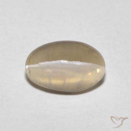 0.97 ct Oval Sillimanite Cat's Eye, 7.1 x 4.7 mm From Madagascar, Photo A