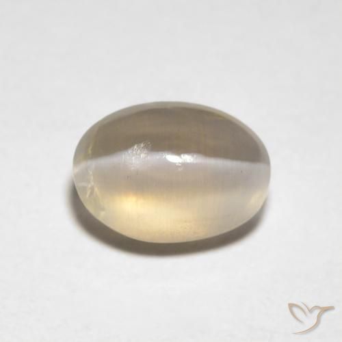 0.98 ct Oval Sillimanite Cat's Eye, 6.4 x 4.6 mm From Madagascar, Photo A