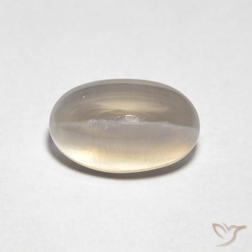 1.34 ct Oval Sillimanite Cat's Eye, 7.5 x 4.7 mm From Madagascar, Photo A