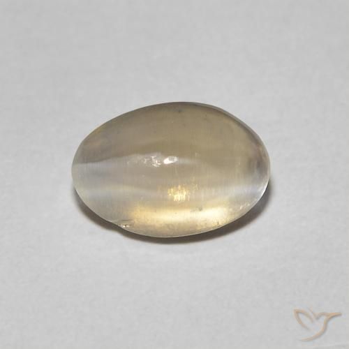 1.08 ct Oval Sillimanite Cat's Eye, 7 x 4.8 mm From Madagascar, Photo A