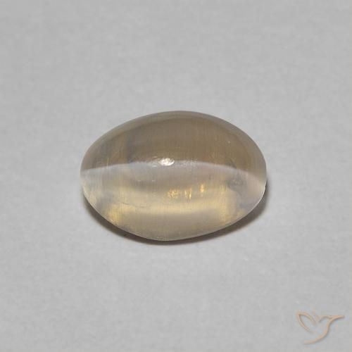 0.67 ct Oval Sillimanite Cat's Eye, 6.1 x 4.3 mm From Madagascar, Photo A